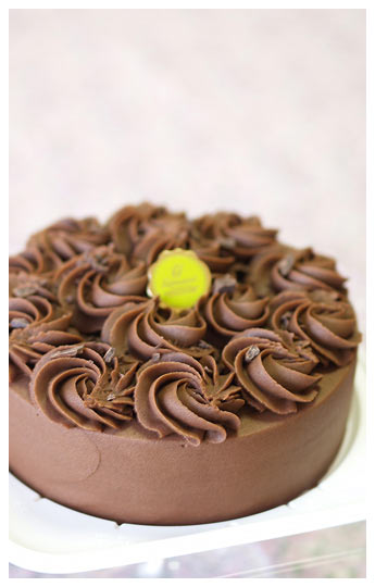 さつまいものチョコクリームケーキ